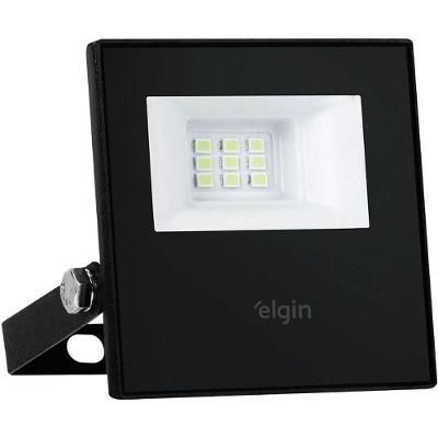 Refletor LED Projetor 10W Bivolt Externo Temperatura Verde Elgin