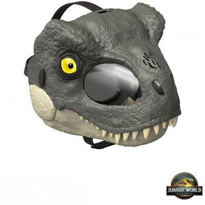 Máscara Infantil T-Rex Jurassic World Rebirth com Som e Luzes Mattel