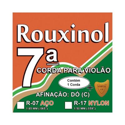 Corda Avulsa para Violão Aço R07 Nota Dó com Bolinha Calibre Normal Rouxinol