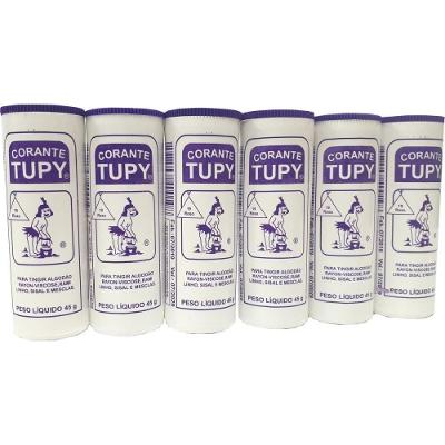 Corante em Pó Roxo para Tecidos Naturais Corante Tupy