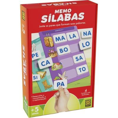 Jogo de Memória Sí-la-bas 20 Prêmios Grow