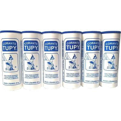 Corante em Pó Azul Índigo para Fibras Naturais Corante Tupy