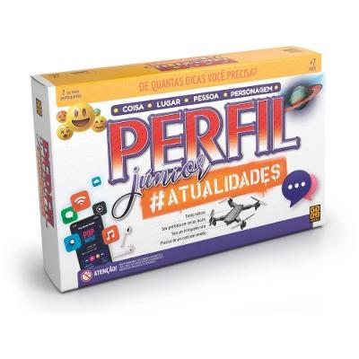 Jogo de Tabuleiro Perfil Junior Atualidades 20 Dicas Grow