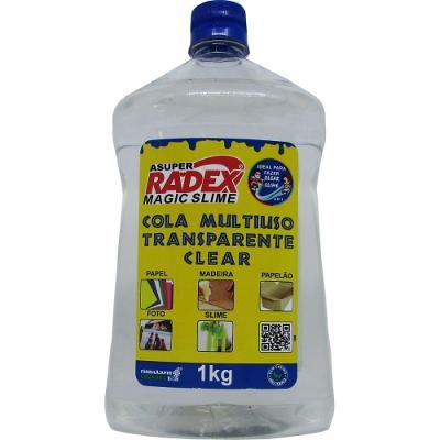 Cola para Slime Transparente 1kg Multiuso Radex