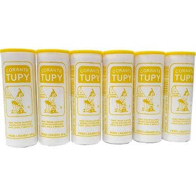 Corante em Pó Amarelo Canário para Fibras Naturais Corante Tupy