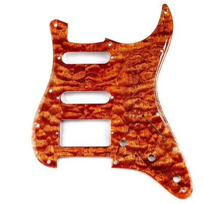 Escudo para Guitarra Am Strat HSS Marrom Texturizado Spirit 110-BQ