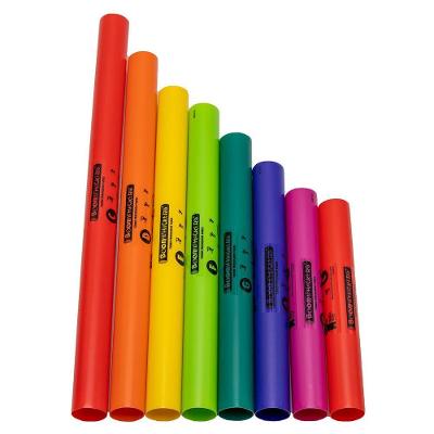 Kit Musical Educativo BWPP com CD e DVD Colorido Boomwhackers