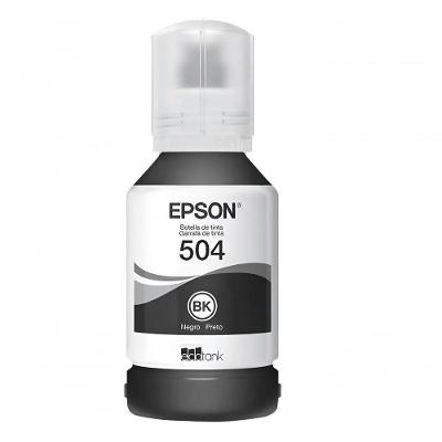 Refil de Tinta Epson T774120 Preto Ecotank 140ML M205 M105 L606
