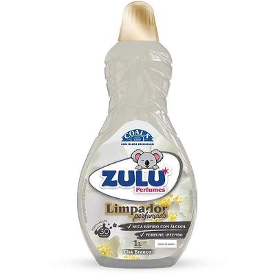 Limpador Multiuso Zulu Chá Branco 1L 12 Unidades Coala