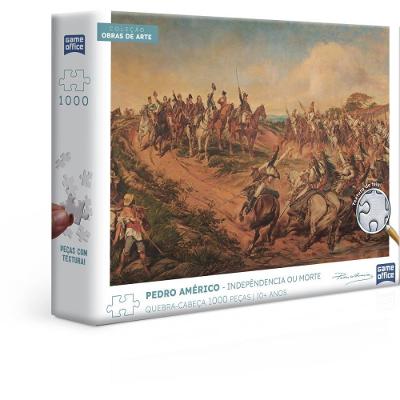 Quebra-Cabeça Cartonado Independência Ou Morte 1000 Peças Toyster Brinquedos