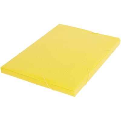 Pasta Polionda Polibras Novaonda Ofício 20mm 10 Unidades Amarela