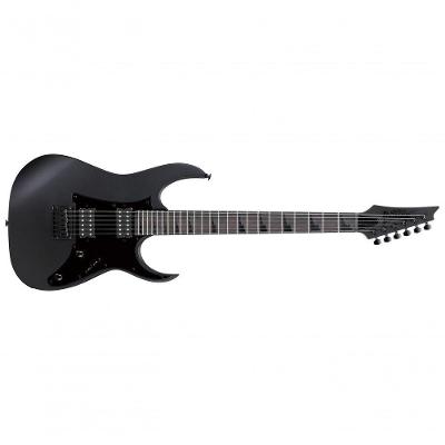 Guitarra Elétrica GRGR131EX-BKF RG GIO 24 Trastes Jumbo Preto Fosco Ibanez