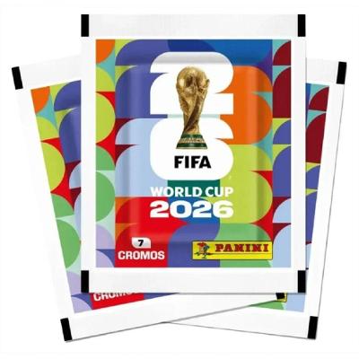 Kit Álbum Brochura e 20 Envelopes Figurinhas Copa do Mundo FIFA 2026 Panini