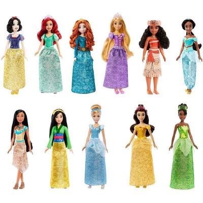 Boneca Disney Princesa Saia Cintilante Articulada Mattel