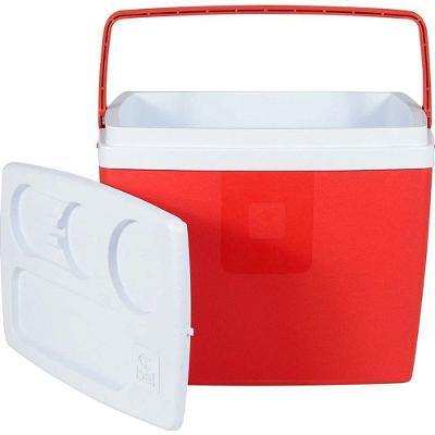 Caixa Térmica 19L Livre de BPA Isolamento EPS Vermelha Belfix