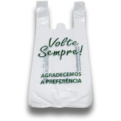 Sacola Plástica 38x50cm Volte Sempre 600 Unidades Central Plast