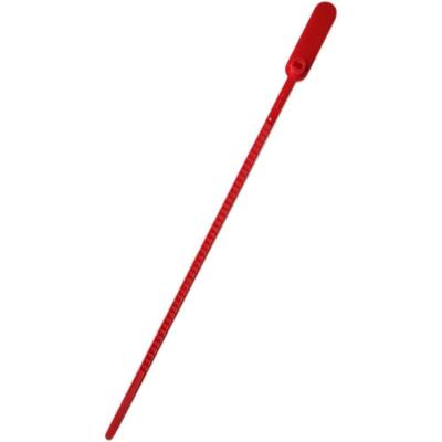 Lacre para Malote Escada PP 23cm Numerado Vermelho Tykheplas