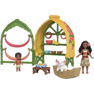 Playset Bonecas Disney Moana e Simea com Acessórios Mattel