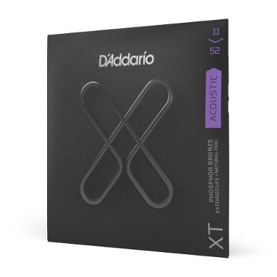 Encordoamento Violão Aço XTAPB1152 Phosphor Bronze 11-52 D'Addario