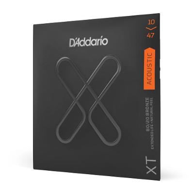Encordoamento Violão Aço XTABR1047 Extra Leve 10-47 XT 80-20 Bronze D'Addario