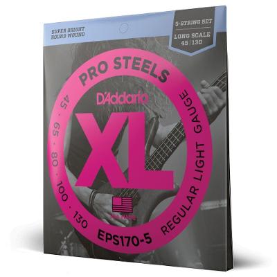Encordoamento Contrabaixo EPS170-5 Cordas XL Prosteels D'Addario