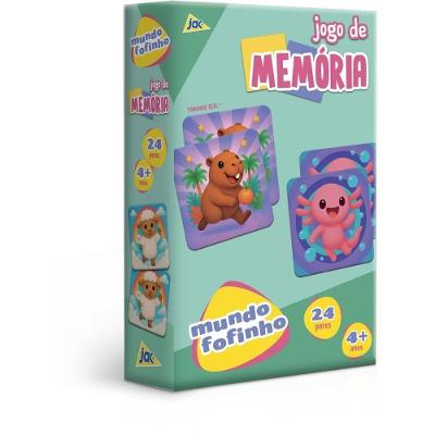 Jogo de Memória Fofinho com Animais Fofos Toyster Brinquedos