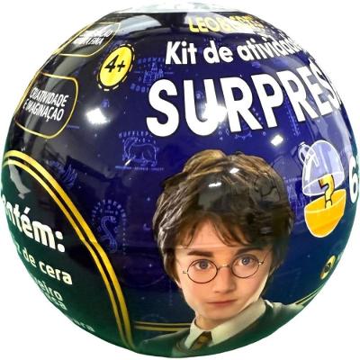 Kit de Atividades Harry Potter com Gizes Chaveiro e Adesivos Leonora