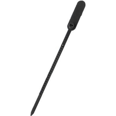 Lacre para Malote Tipo Escada Polipropileno 23cm Preto Tykheplas