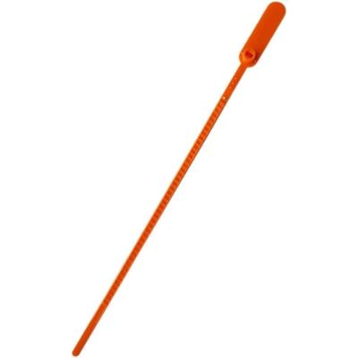 Lacre para Malote Escada PP 23cm Polipropileno Laranja Tykheplas