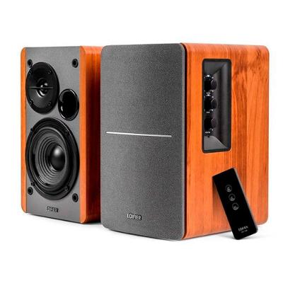 Caixa de Som Edifier R1280T Ativa com Entrada RCA para Computador e Televisao Marrom