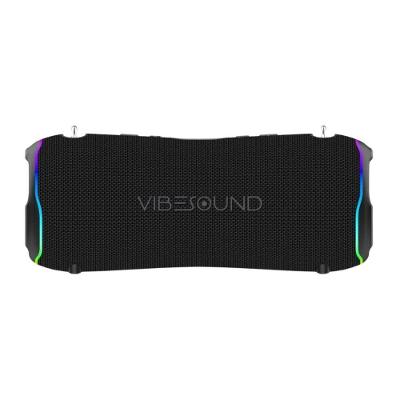 Caixa de Som Amplificada Portátil Vivensis Vs011 50W Bluetooth Fm Usb Sd Preto
