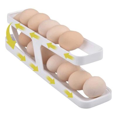 Organizador de Ovos Porta Geladeira com Tampa e Bandeja 14 Ovos