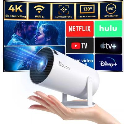Projetor HY300 Portátil Smart Android 11 4K Ultra HD HDMI Wi-Fi Bluetooth