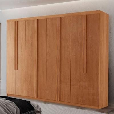 Guarda Roupa Casal Persia Mdf 8 Portas 4 Gavetas Moderna