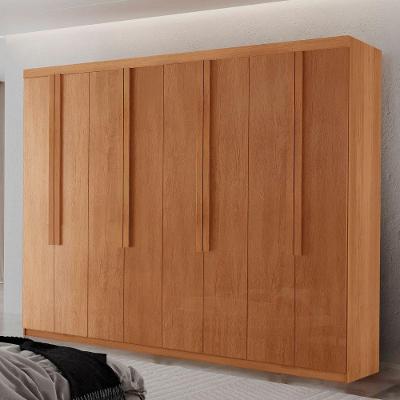 Guarda Roupa Casal Avant Mdf Com 8 Portas 4 Gavetas Sem Pés