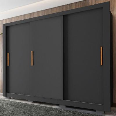 Guarda Roupa Casal Armo 3 Portas Giratórias 2 Gavetas MDP Branco Fosco Caemmun Móveis
