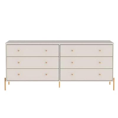 Cômoda 6 Gavetas Jasper Branco 182 Cm