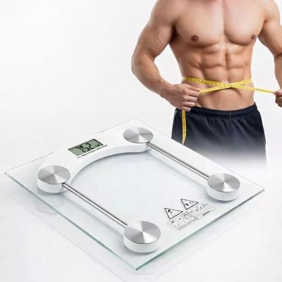 Balança Digital de Vidro Temperado Corporal Até 180kg