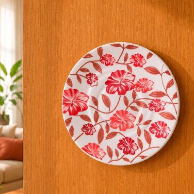 Pires Decorativo Cerâmica para Parede com Suporte Vermelho Amor