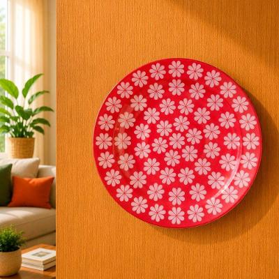 Pires Decorativo de Cerâmica com Suporte para Parede Branco