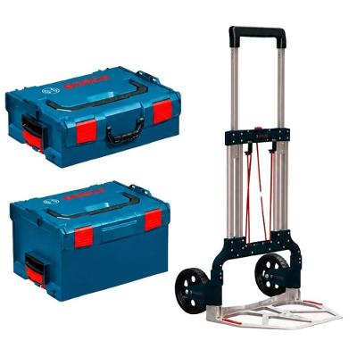 Kit Maletas L-BOXX 238 e L-BOXX 136 com Carrinho de Transporte Bosch
