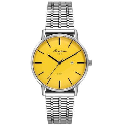 Relógio Masculino Mondaine Retrô 32888G0MVNA4 Analógico Aço Inox Prata