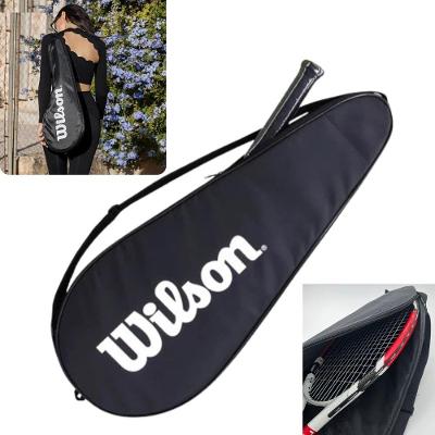 Capa Raqueteira Beach Tennis Profissional 2 Raquetes Ajustável Preta Yeet