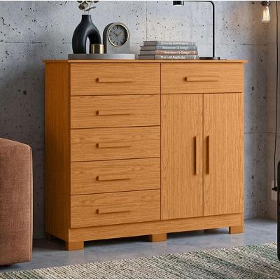 Cômoda Sapateira Potenza A04 6 Gavetas Mdp Mdf Cinamomo Lyam Decor