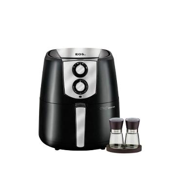 Kit Fritadeira Air Fryer EOS EAF42P 4,2L 1500W Preta 110V com Moedor
