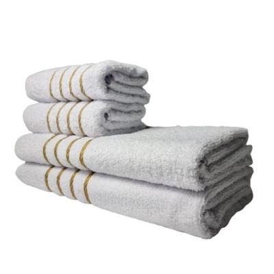Jogo de Toalha Montreal 4 Peças 100% Algodão 330g-m2 Branco Beka