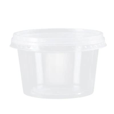 Kit Potes com Tampa 25 Unidades PP Freezer e Micro-ondas Delivery Orleplast