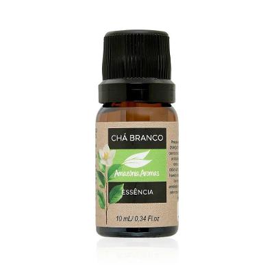 Essência Oleosa Chá Branco 10ML para Difusores e Velas Amazônia Aromas