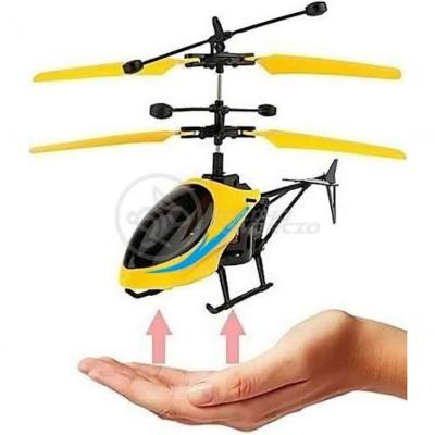 Helicóptero de Controle Remoto Infravermelho Voo Estável Amarelo