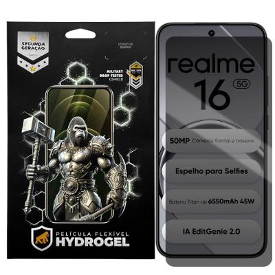 Película de Privacidade Gshield para Realme 16 5G Hydrogel Hidro Nano Pet TPU Soft Gel 1 Unidade